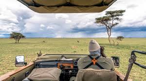 Typical tent interior at Luxurious Governor's Camp, Masai Mara